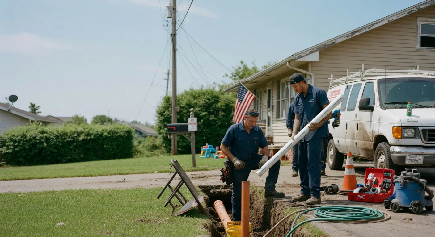 Sewer Line Inspection in Pleasant Lake, IN